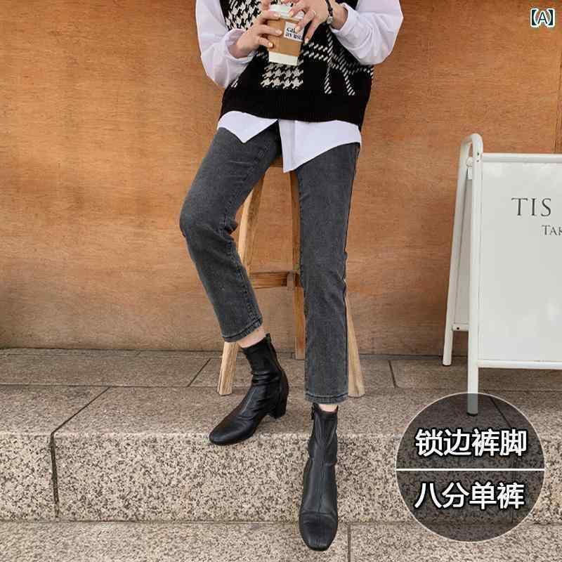 カジュアル ベルベットストレート ワイドレッグ ジーンズ パンツ KO5653EW26202_11_l.jpg