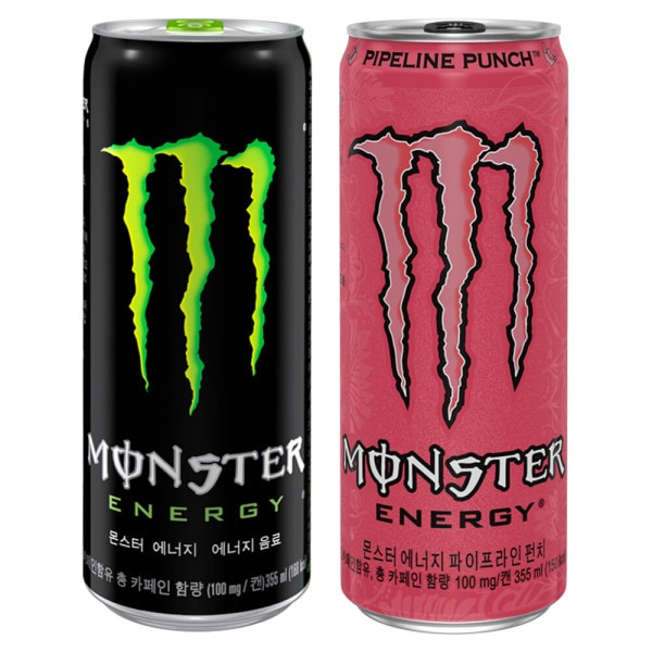モンスターエナジー355mlグリーンx6缶+パイプラインパンチx6缶
