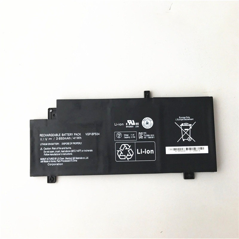 VGP-BPS34 バッテリー VGP-BPS34電池 SVF14A18SC F14A18 41Wh 交換用のバッテリー dc909-A23