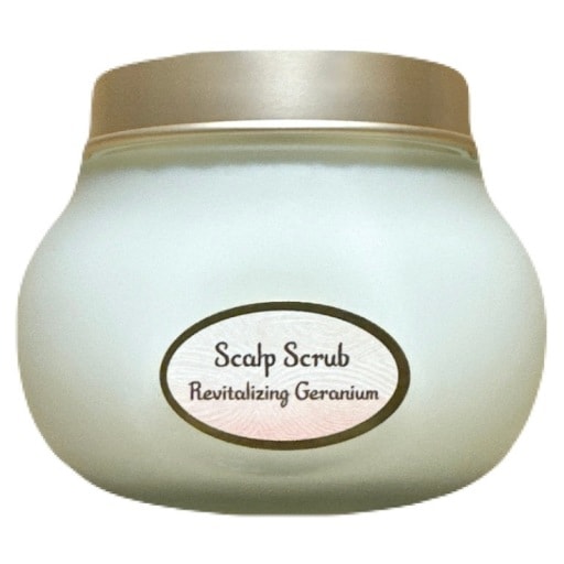 ヘッドスクラブ リプレニッシング ゼラニウム 300g 赤のパッケージ