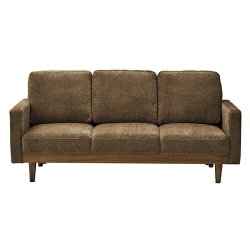 関家具 sekikagu 3人掛けソファ シュリンプ ベージュ 301447 ソファ 茶色 ゆったり 高級感 チェア イス 椅子 自宅