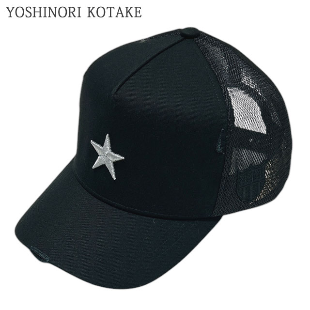 ヨシノリコタケ YOSHINORI KOTAKE SMALL STAR LOGO MESH CAP ロゴ メッシュ キャップ トラッカー 251-001749-011