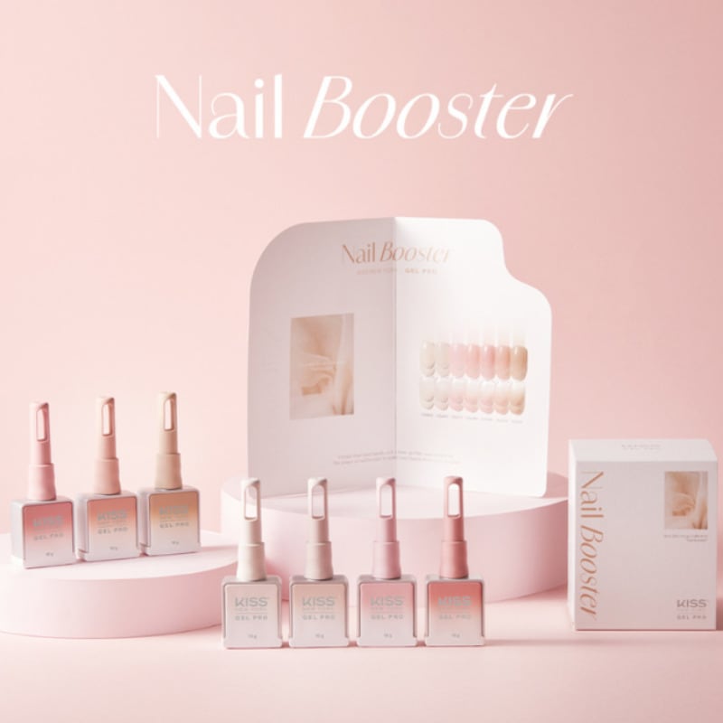 KISS NEW YORK / Nail Booster Syrup gel 7 Set