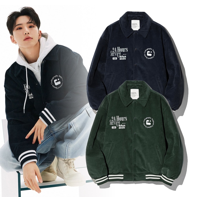コーデュロイ Varsity Jacket