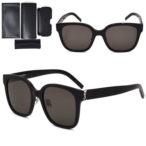 サングラス SL M105/F-001 サングラス アジアンフィット メンズ レディース ユニセックス SLM105F-001 ブラック