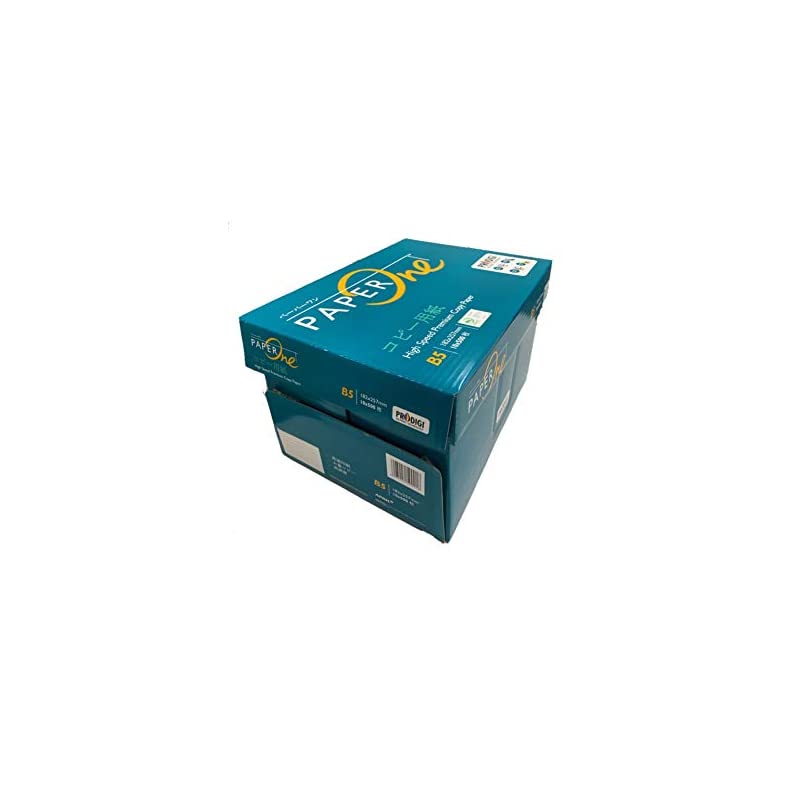 高白色コピー用紙 PaperOne コピー用紙 B5 (500枚10冊) 5000枚 紙厚0.09mm 大量印刷向き PEFC認証
