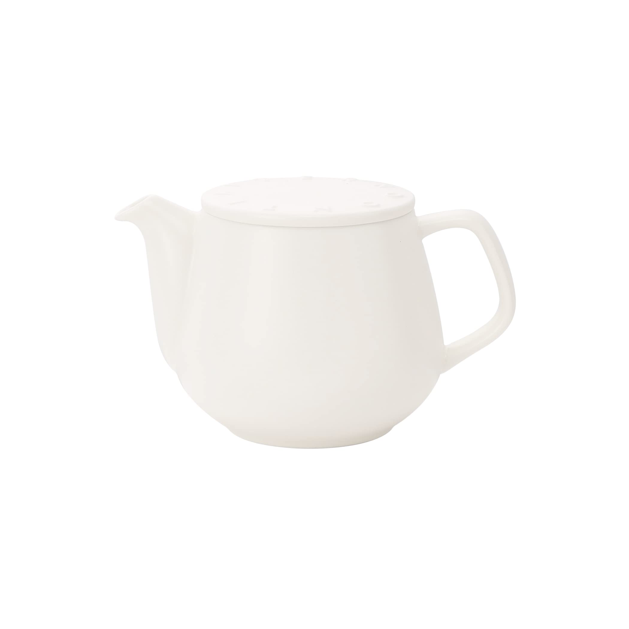 [ アフタヌーンティー リビング ] AfternoonTea LIVING ティーポット GK64 ロゴワークス茶漉し付きポット ホワイト