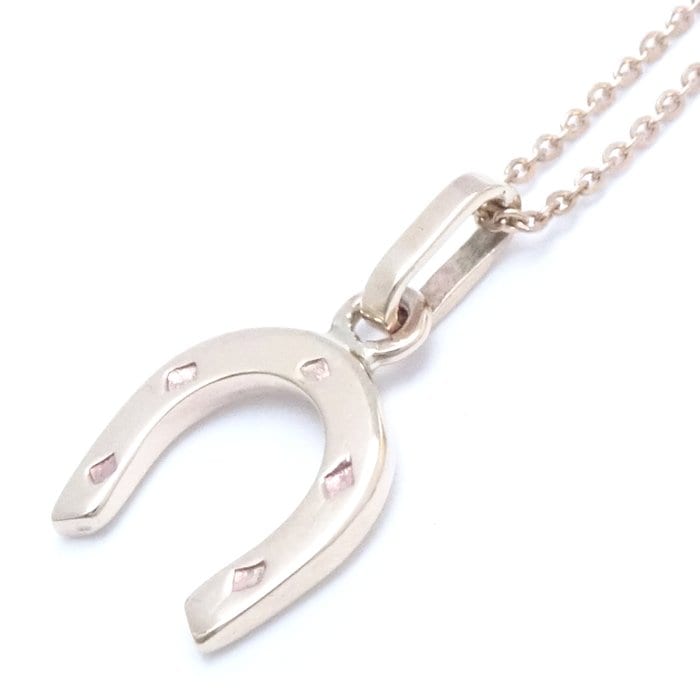 ホースシュー ネックレス K10YG イエローゴールド/290692【中古】