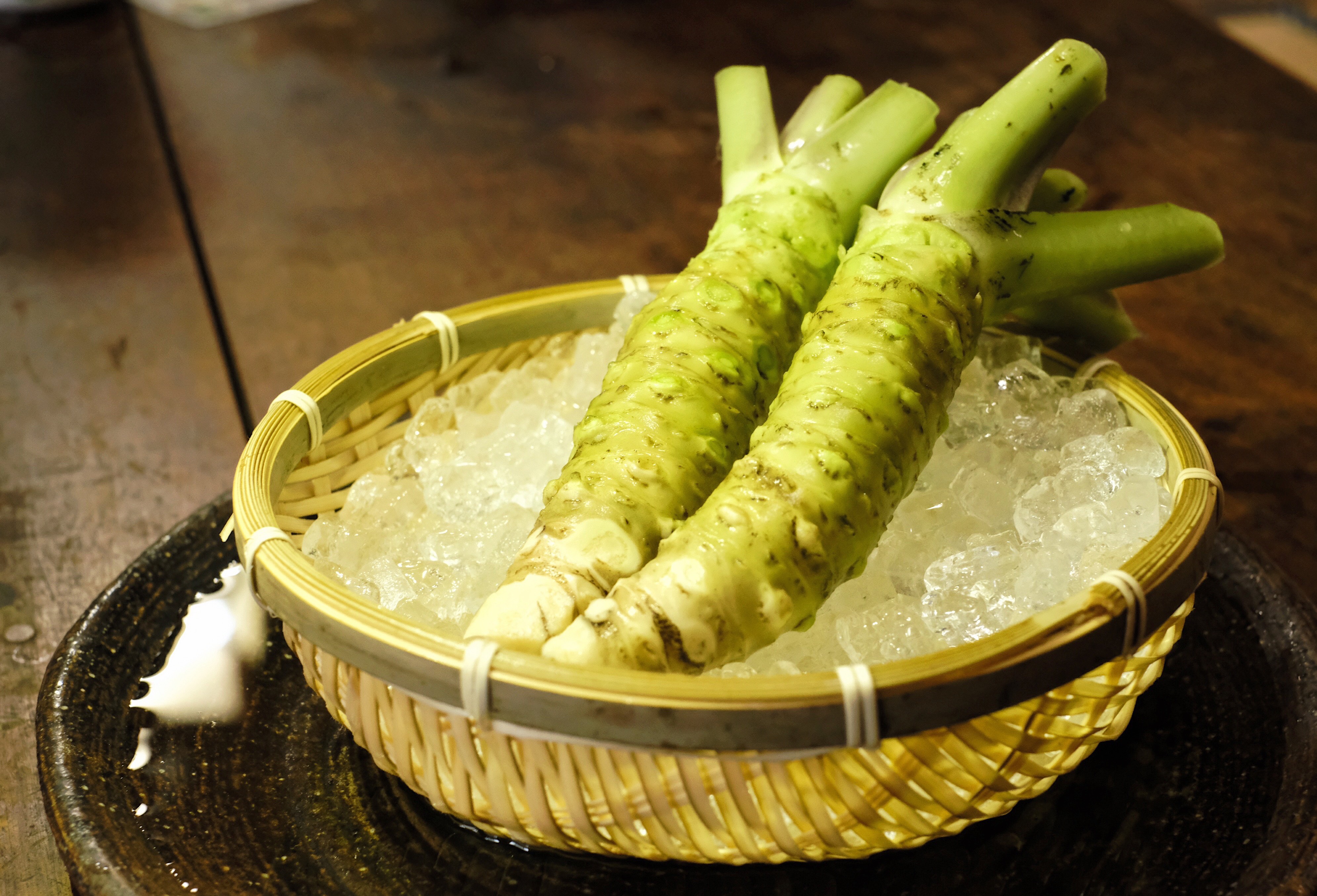 Natural cultivated organic wasabi