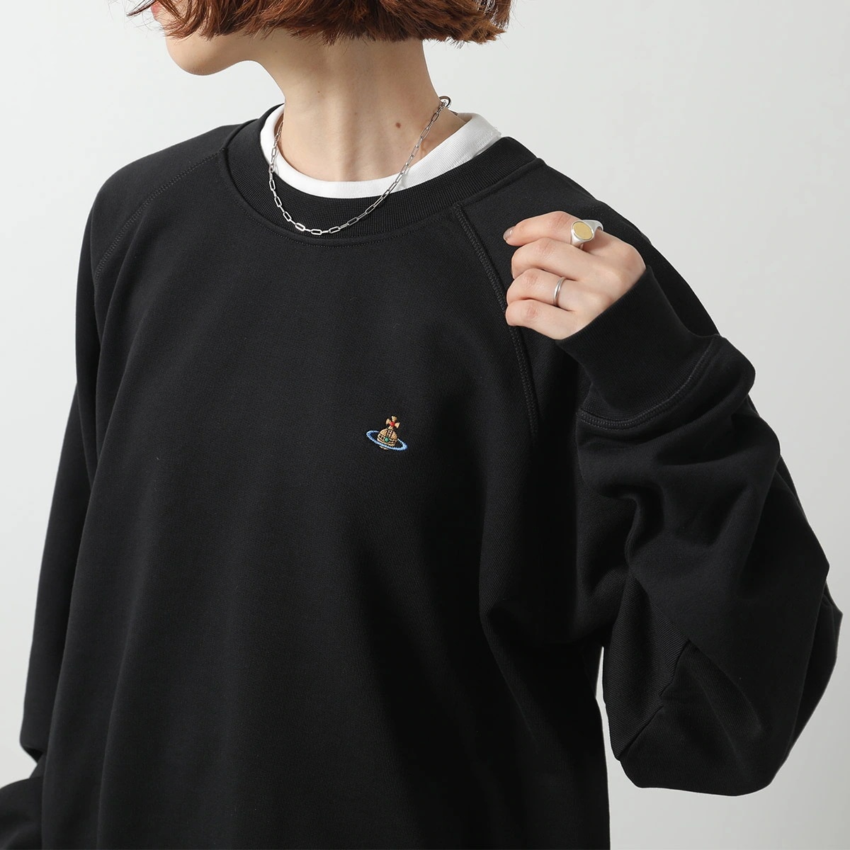 Vivienne Westwood ヴィヴィアンウエストウッド スウェット 3I010014 J006O レディース コットン トレーナー クルーネック 長袖 オーブ 27,459円