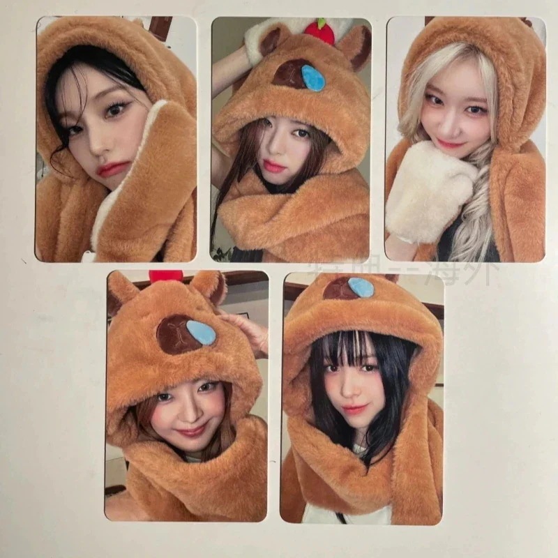 ITZY GOLD makestar 中華 上海 ヨントン サイン会　全員５枚セット ２種類