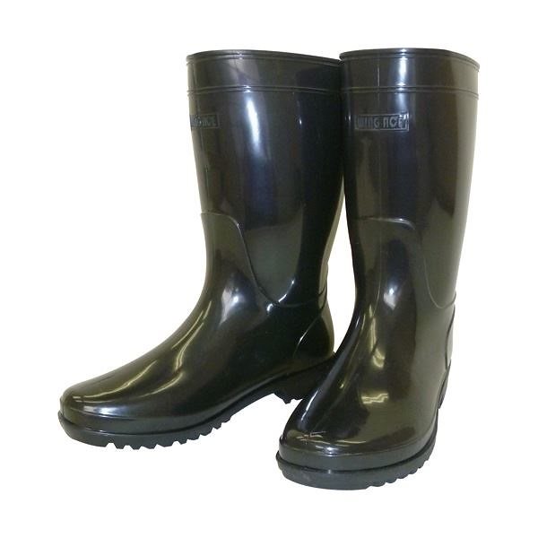 （まとめ） WING ACE ブーツ軽半長靴WB-802 26.5 ブラック[x5セット] 8,943円