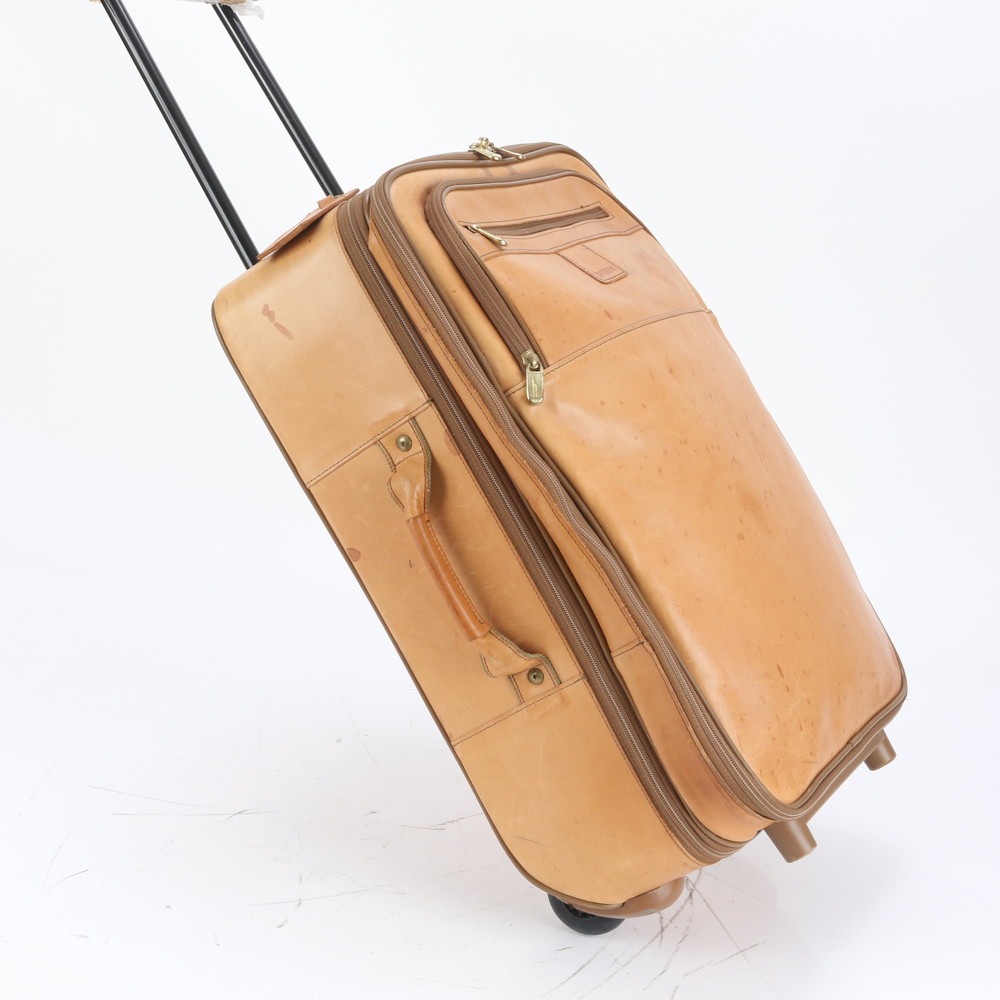 hartmann ハートマン レザー スーツケース キャリーケース バッグ 出張 旅行 トランク メンズ RUE CP35-6 中古