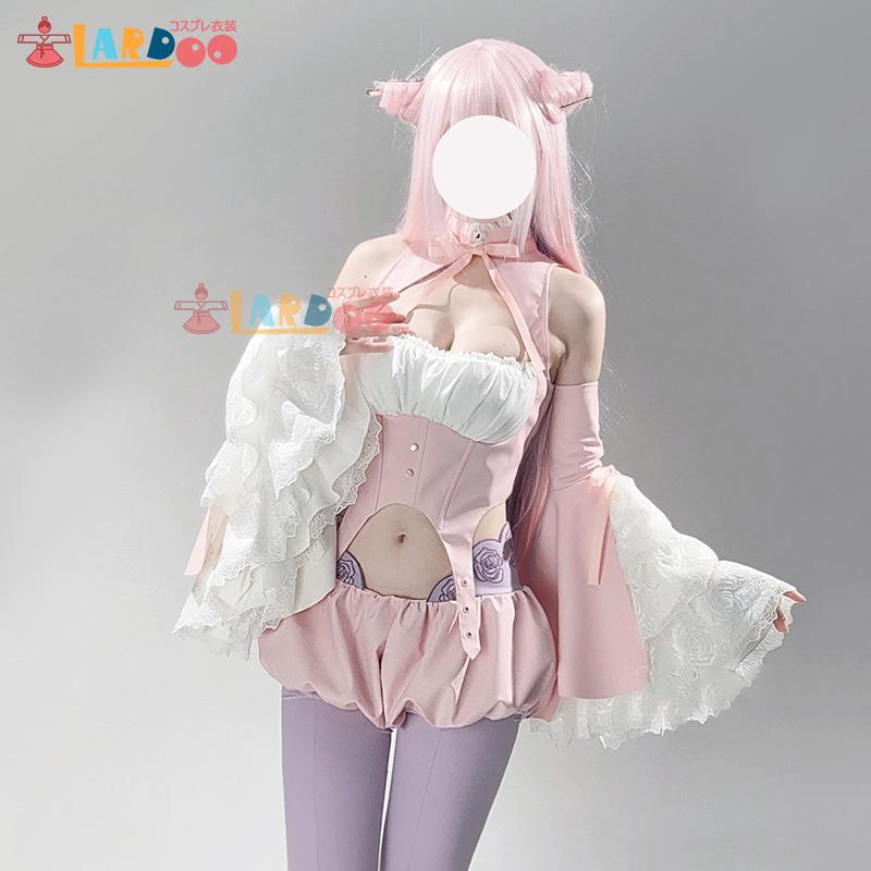 【工場直販 品質保証】 かつて魔法少女と悪は敵対していた 深森 白夜-みもり びゃくや コスプレ衣装 コスチューム
