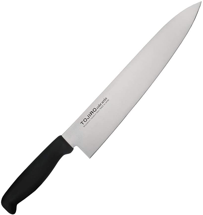 藤次郎 TOJIROカラー牛刀包丁 27cm ブラック F-258BK