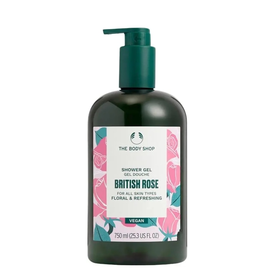 ザ·ボディショップ ブリティッシュ ローズ シャワージェル 750ml