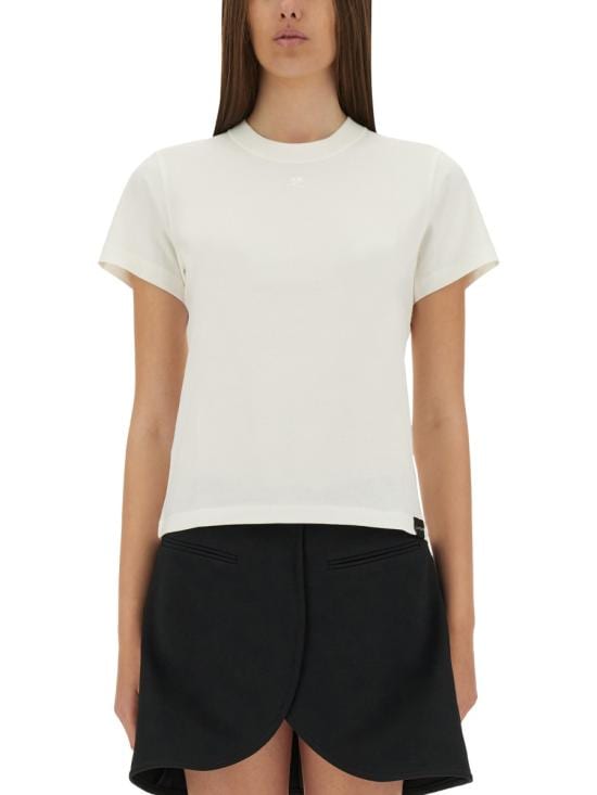 COURREGES Women Tops VESJTS006 JS01070001 WHITE