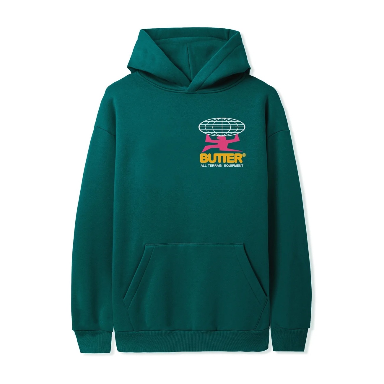 【BUTTER GOODS】 ALL TERRAIN PULLOVER HOOD : PINE
