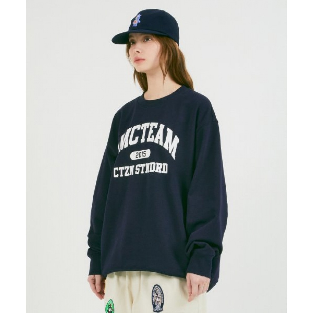 LMC (LMC) チームアーチカレッジセーターネイビー