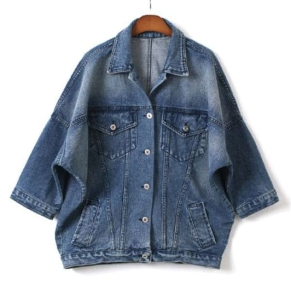女性/ファッション/服/サイズ/バットウィングスリーブ/デニム/デニム
