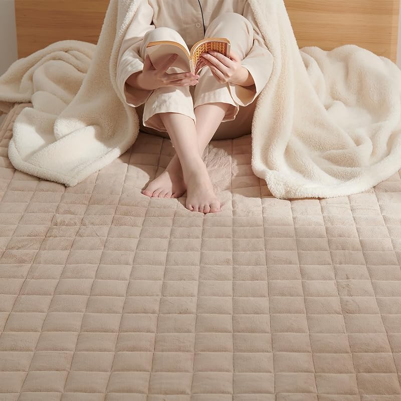 Atokazo あったか 敷きパッド 冬用 秋冬 マイクロファイバー 吸湿発熱 厚手 暖か TEIJIN中綿 抗菌防臭 洗える 洗濯可能 おしゃれ 防寒対策 毛布パッド 敷パット 敷き毛布 ベッドパッ 5,084円