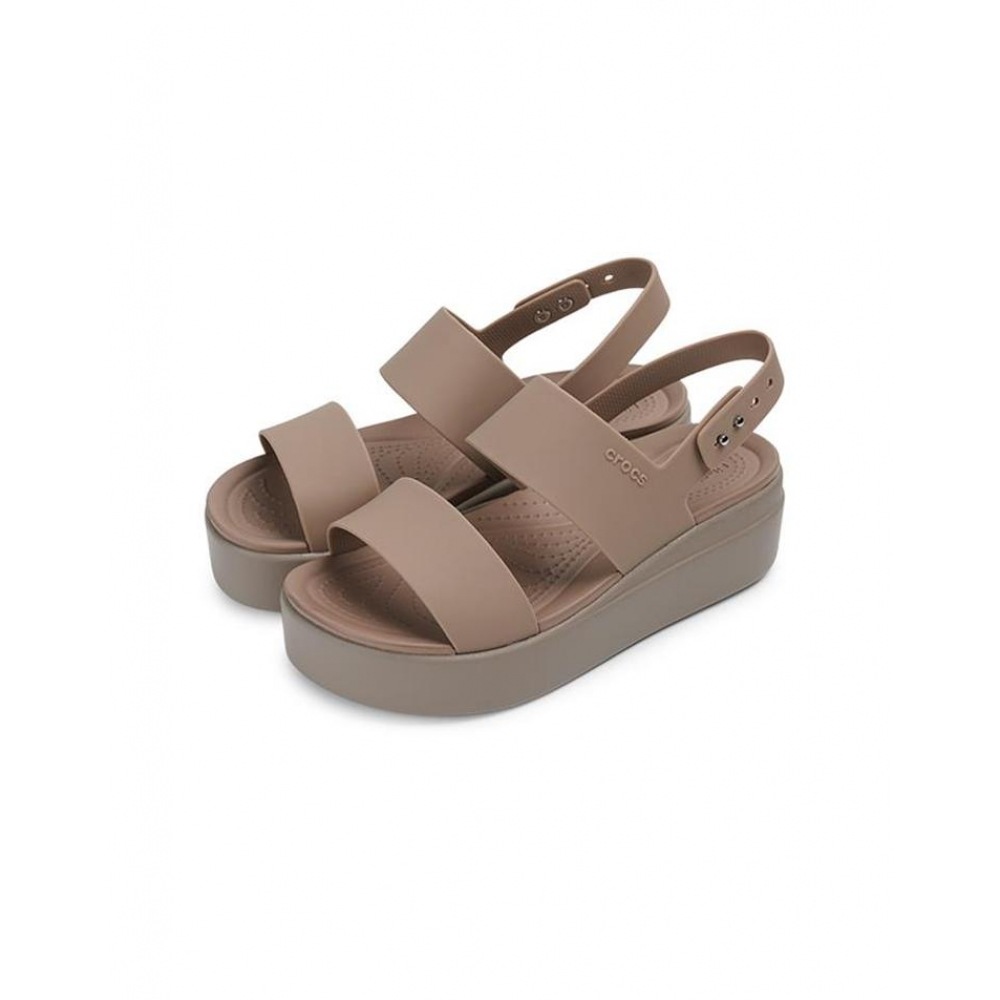 クロックスブルックリンローウェッジラテマッシュルーム 206453-2EL