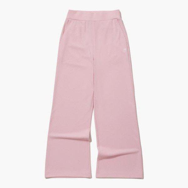 パンツ JQS QQ122OFP22-LPK ウーマンズ スプリング コーテ ストレート パンツ / LIGHT PINK