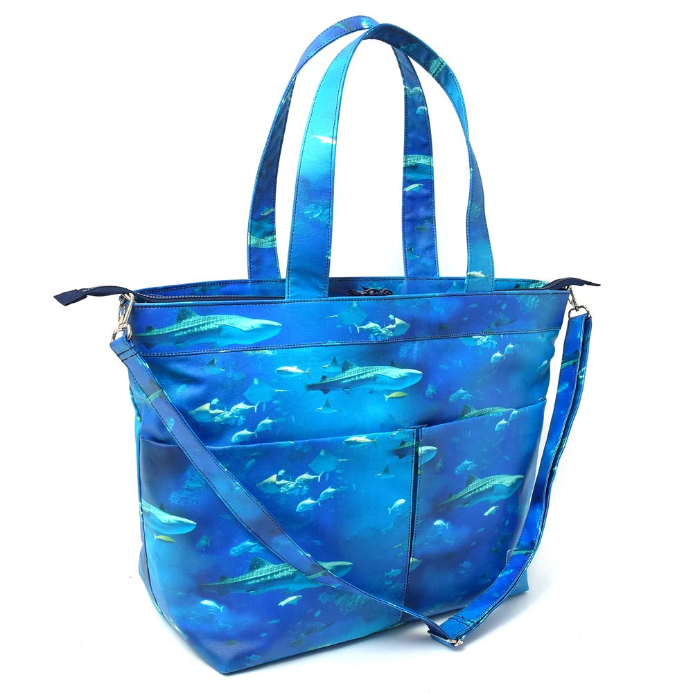 COLORFUL CANDY STYLE マザーズバッグ 海の生き物柄 B2701600-NVL2512 ポケットティッシュポーチ付き