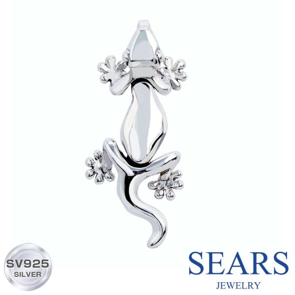 ペンダントトップ ネックレス トップ ハワイアンジュエリー ヤモリ トカゲ メンズ レディース ユニセックス シルバー925 アクセサリー