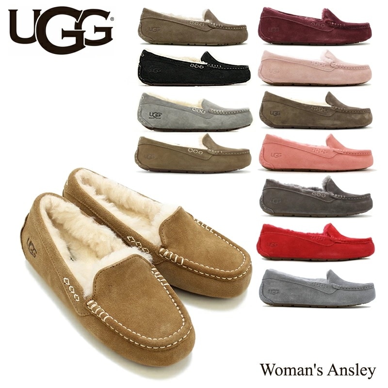 UGG ウィメンズ アンスレー 1106878 モカシン スリッポン [BB]