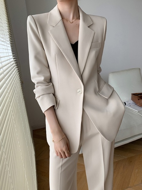 トップス ボトムス パンツ セットアップ ジャケット スーツ 袖なし 長袖 襟付き スリム 細身 ストレート 前開き 上下セット 2点セット お得 きれいめ シンプル 大人 上品 おしゃれ かっこいい