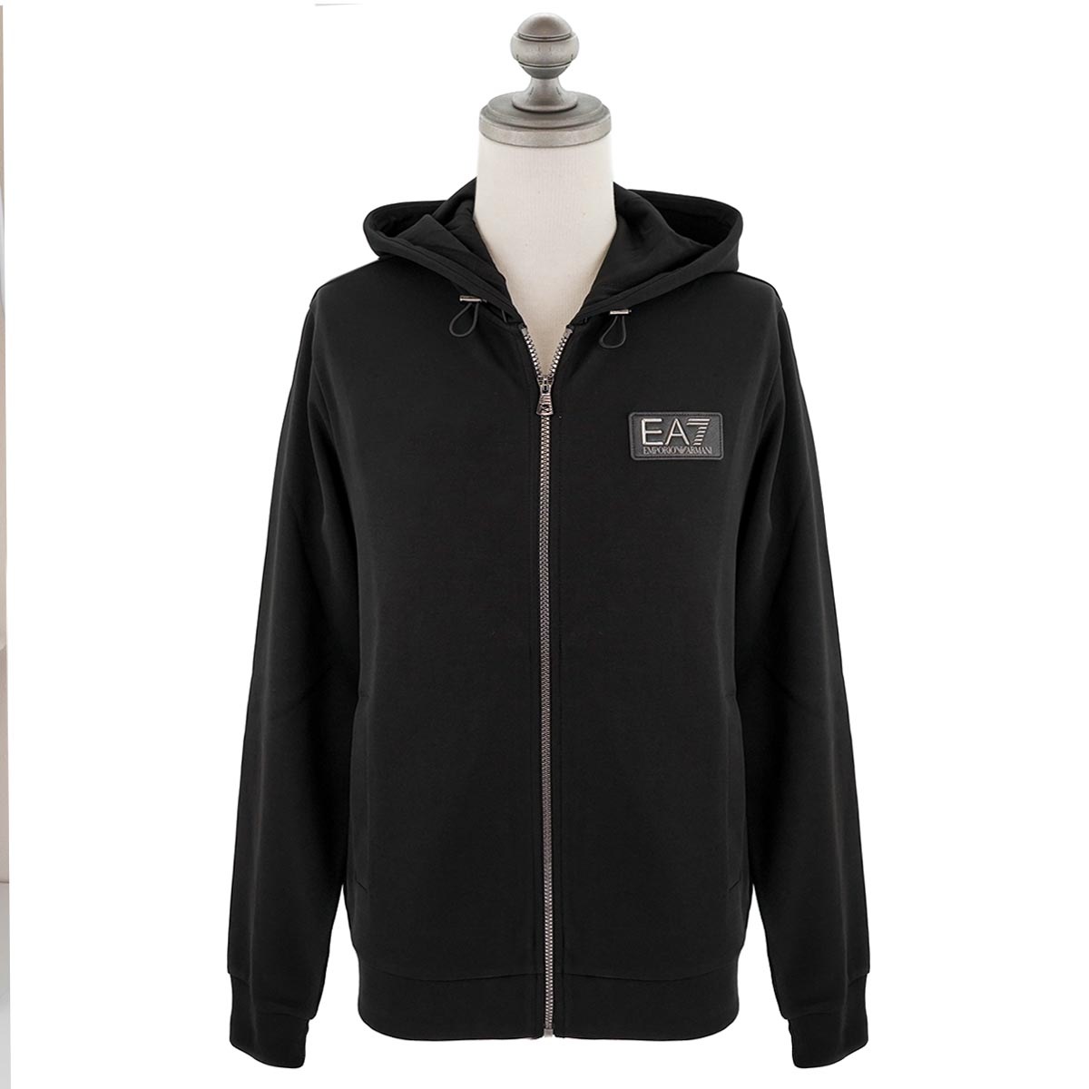 パーカー ジップアップ 2023年春夏新作 3RPM82 PJARZ TRAIN LUX M HOODIE FZ INPL メンズ 男性 フーディー 1200 BLACK ブラック