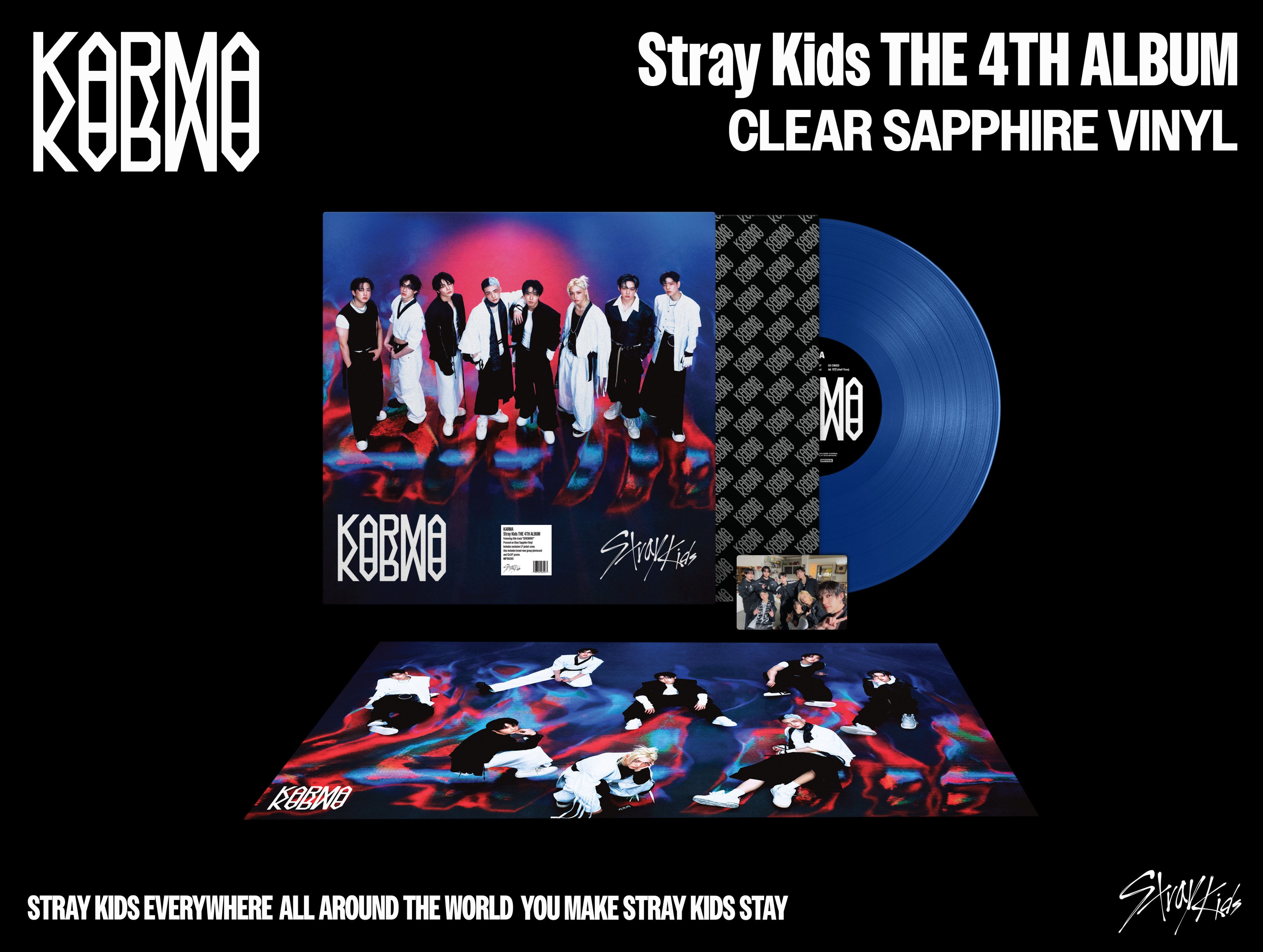 Qoo10] Karma (LP) GRAPHITE VINYL : KPOP