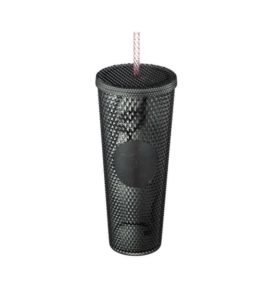 ブラックピンク ブラック スタッド コールドカップ 710ml 韓国スターバ グッズ