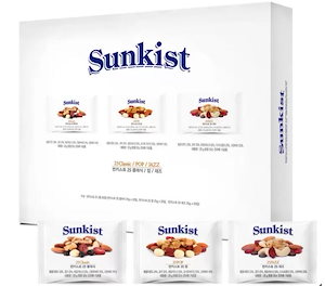 Sunkist Nut 3 Variety Set 25g x 60/サンキストナッツ3点セット25gx60