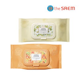 the saem(ザ セム) ガーデン プレジャー カモミール. クカレンデュラ レンジング ティッシュ 100枚入り