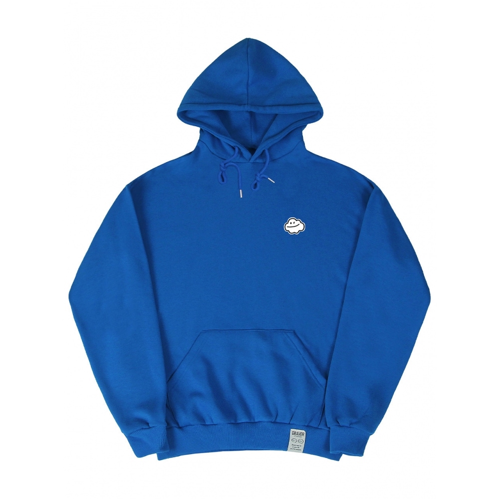 GRAVERスモールクラウドスマイルフードティーコバルトブルー