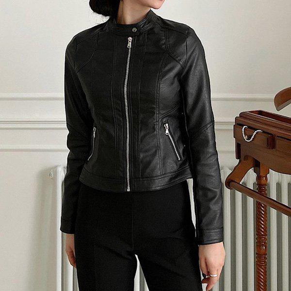 Hスタイル(OT)かっこいいライダーJK 女性 春ジャケット ライダーJK レザージャンパー 革 アウター