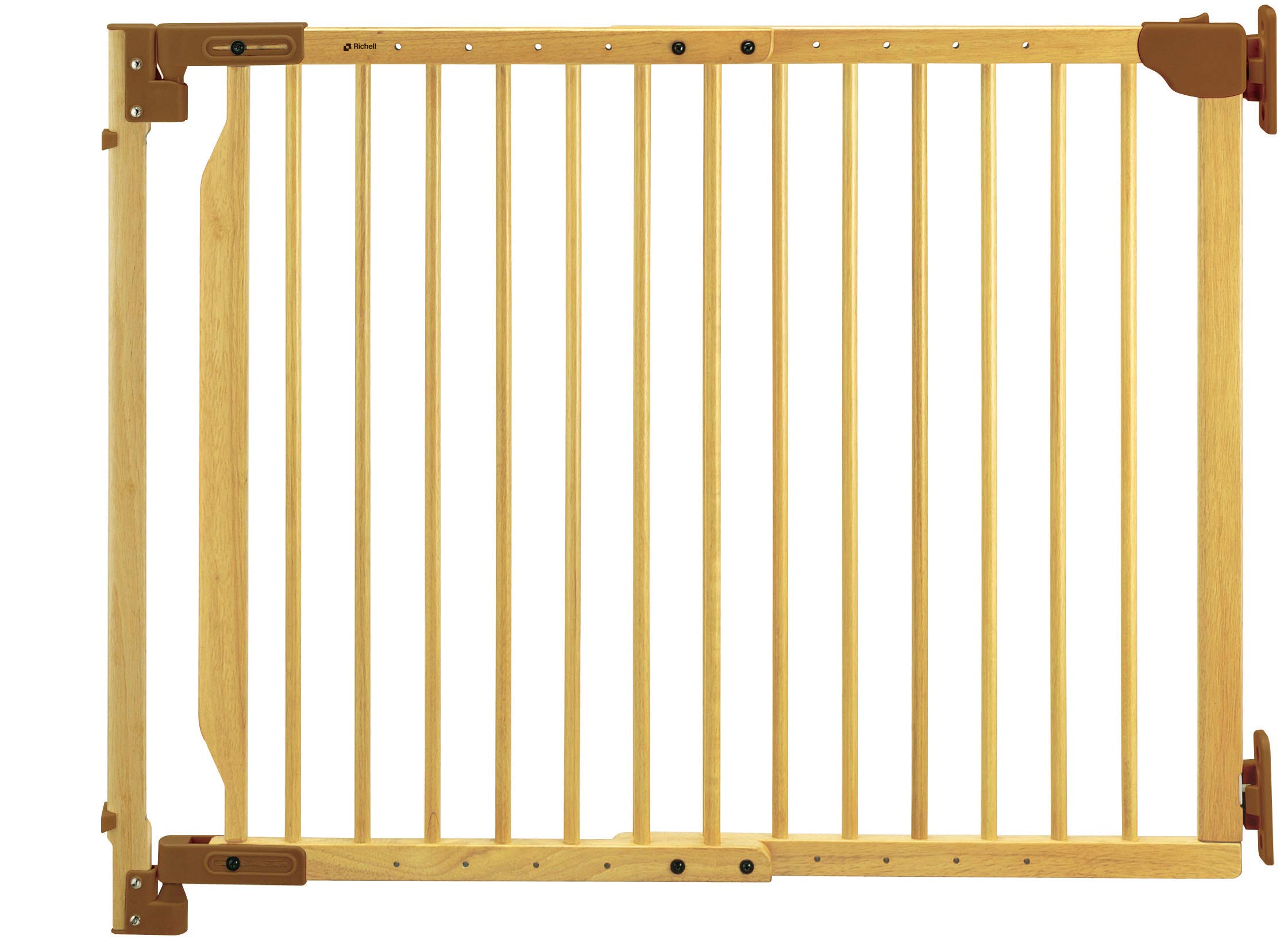 リッチェル 階段の上でも使える木のバリアフリーゲート