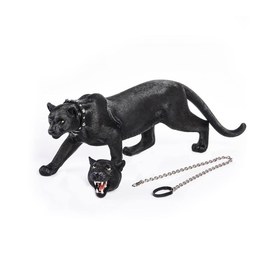 JXK 1/6 サイズ ジャガー 豹 ヒョウ 動物 リアル フィギュア PVC プラモデル プレミアム 模型 36cm オリジナル スタチュー 塗装済 完成品 プレゼント 置物