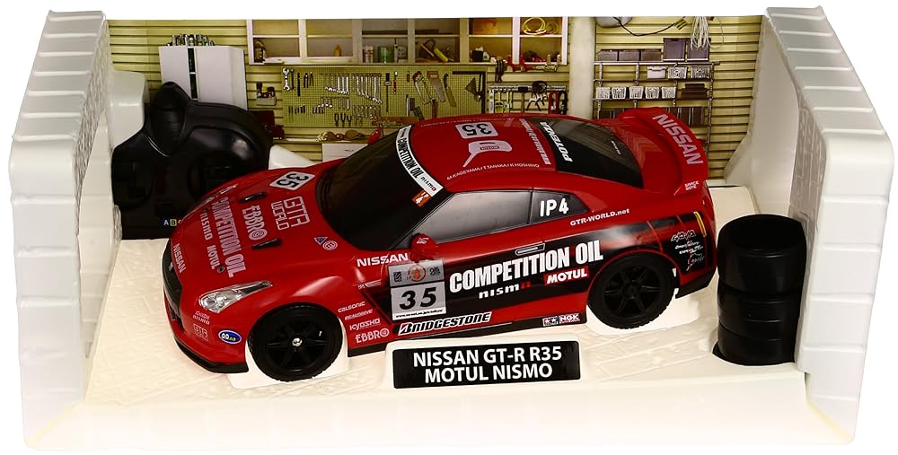 京商EGG Exspeed Racing 1/16ドリフト仕様ラジコン スカイラインR-35十勝仕様
