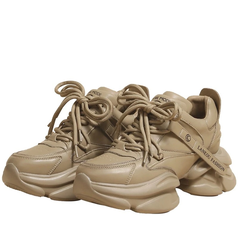 厚底シューズ 韓国ファッション高級感 おしゃれ 質感 スニーカー 厚底靴 ニッチデザイン 身長アップ 快適 厚底スニーカー 滑り止め靴カジュアル スニーカー 運動単靴