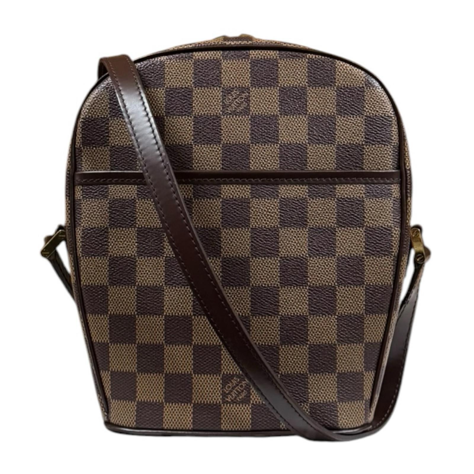 ルイヴィトン イパネマPM ダミエ ショルダーバッグ ダミエキャンバス N51294 ブラウン LOUIS VUITTON 中古