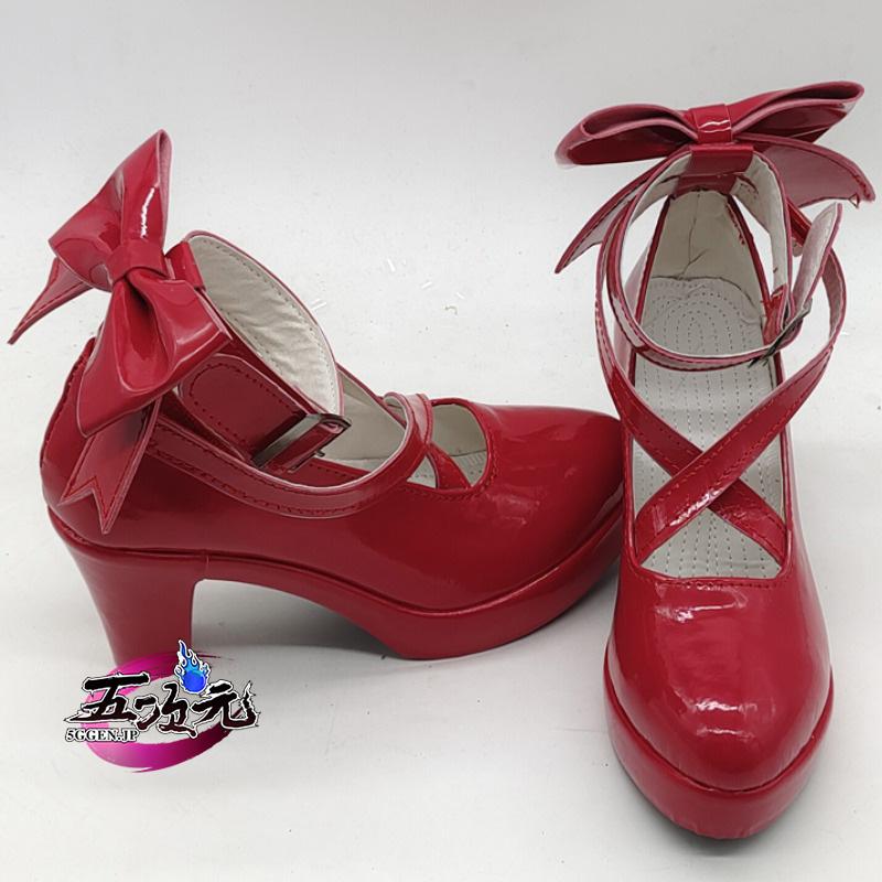 五次元　魔法少女まどかマギカ　コスプレ　まどか　鹿目まどか　靴