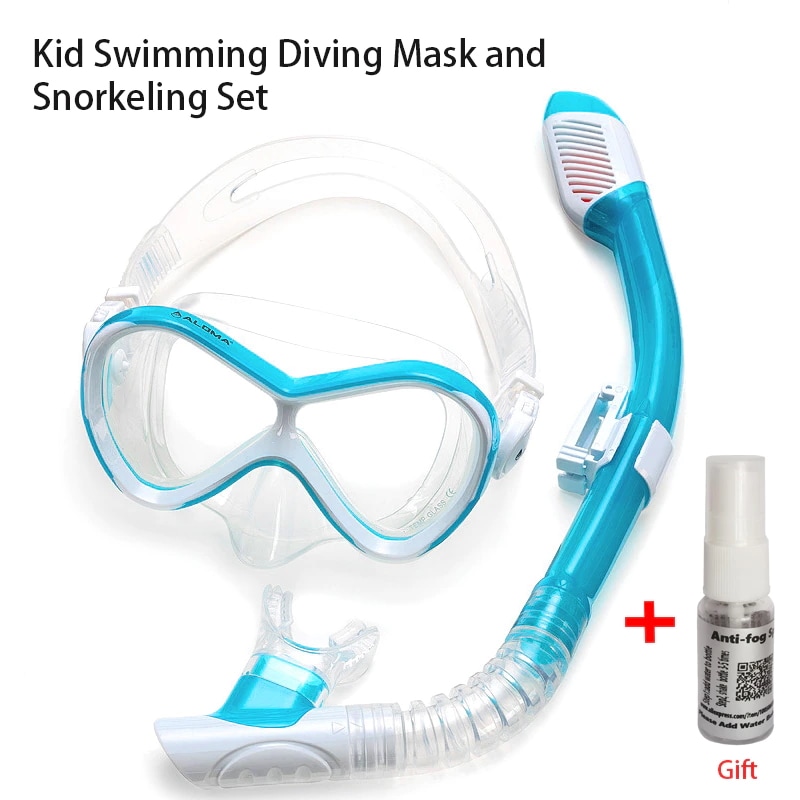 子供のための水泳ダイビングマスクとシュノーケリングのセットドライスイッチスイッチダイビング機器防曇ス 7,074円