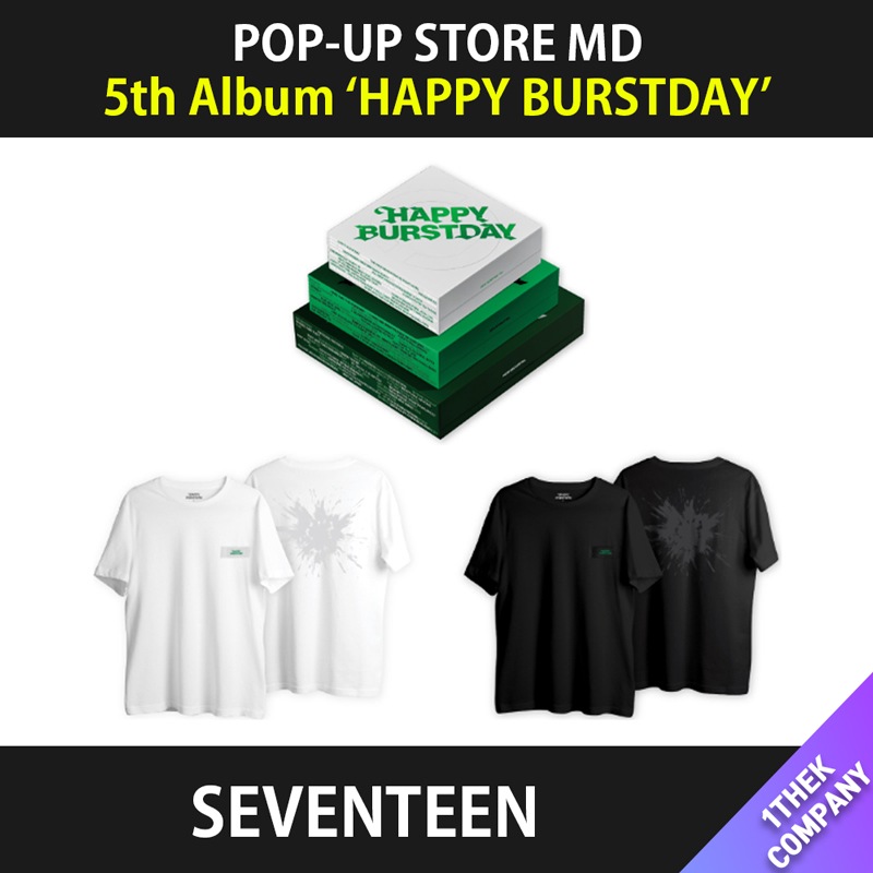[購入金額特典]（商品選択ー４）SEVENTEEN 5th Album [HAPPY BURSTDAY] POP-UP STORE