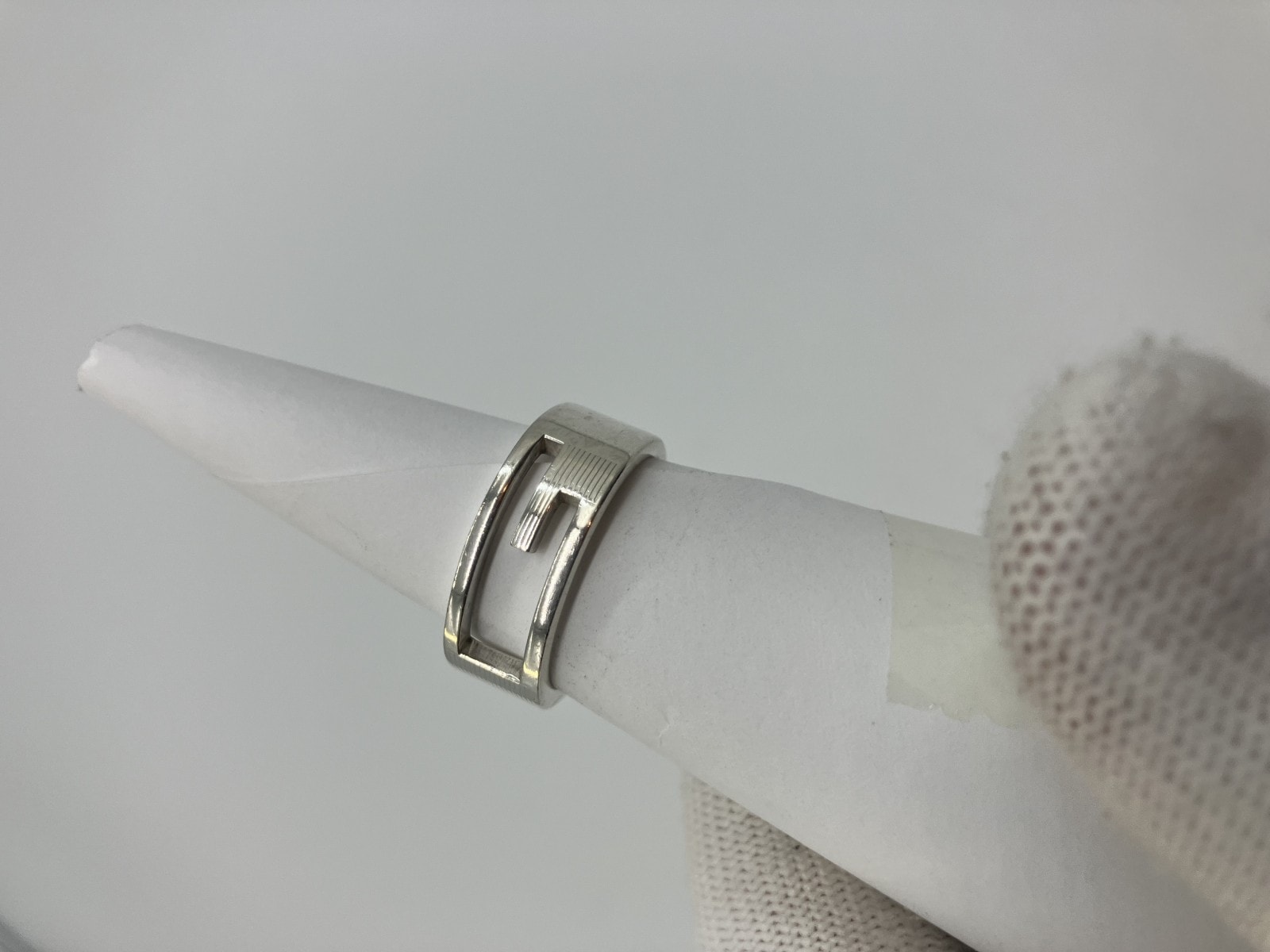 Ｇロゴ　ＳＶ９２５　リング　総７．８ｇ　(JP 18)(US 9)(58)