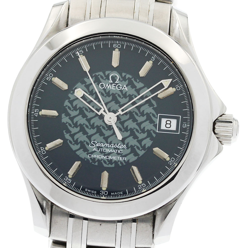 オメガ OMEGA 2500.80 シーマスター120 ジャックマイヨール デイト 自動巻き メンズ _921389【中古】
