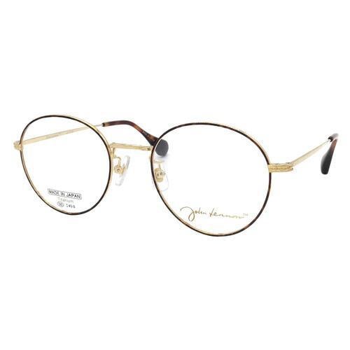 メガネ JL-G102 col.1 50mm 日本製 TITANIUM 丸メガネ ラウンド オーバル アンティーク 11,880円