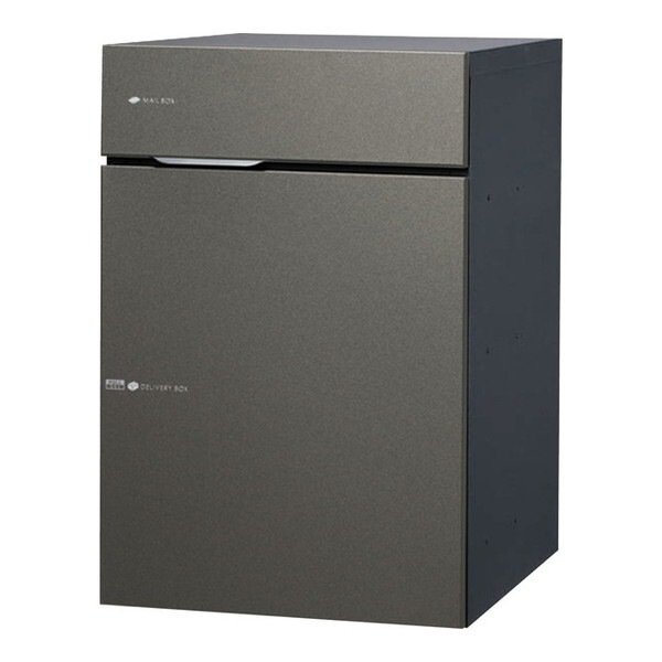 ユニソン 324002180 ヴィコ DB 60+80 ポスト有 右開 後出 メタルグレー 宅配ボックス メーカー直送